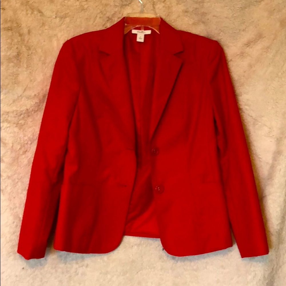 Dress Barn red blazer